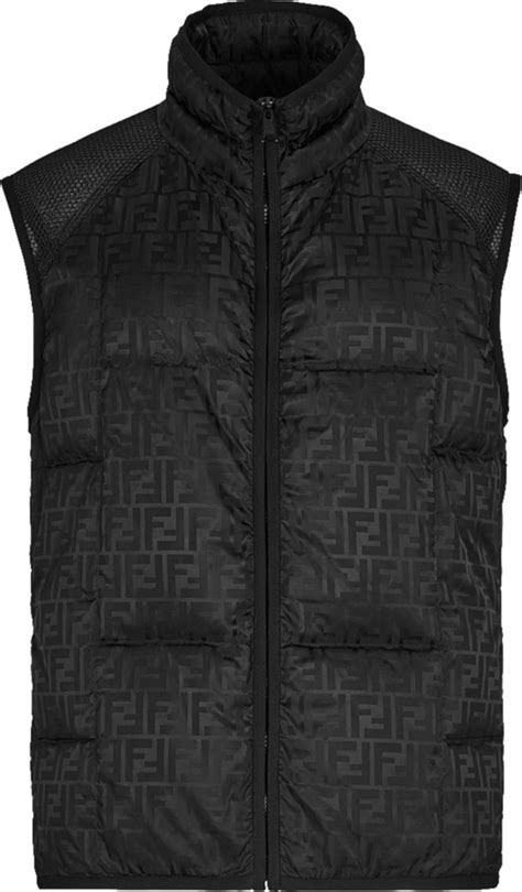 fendi vest black|Fendi women's vest.